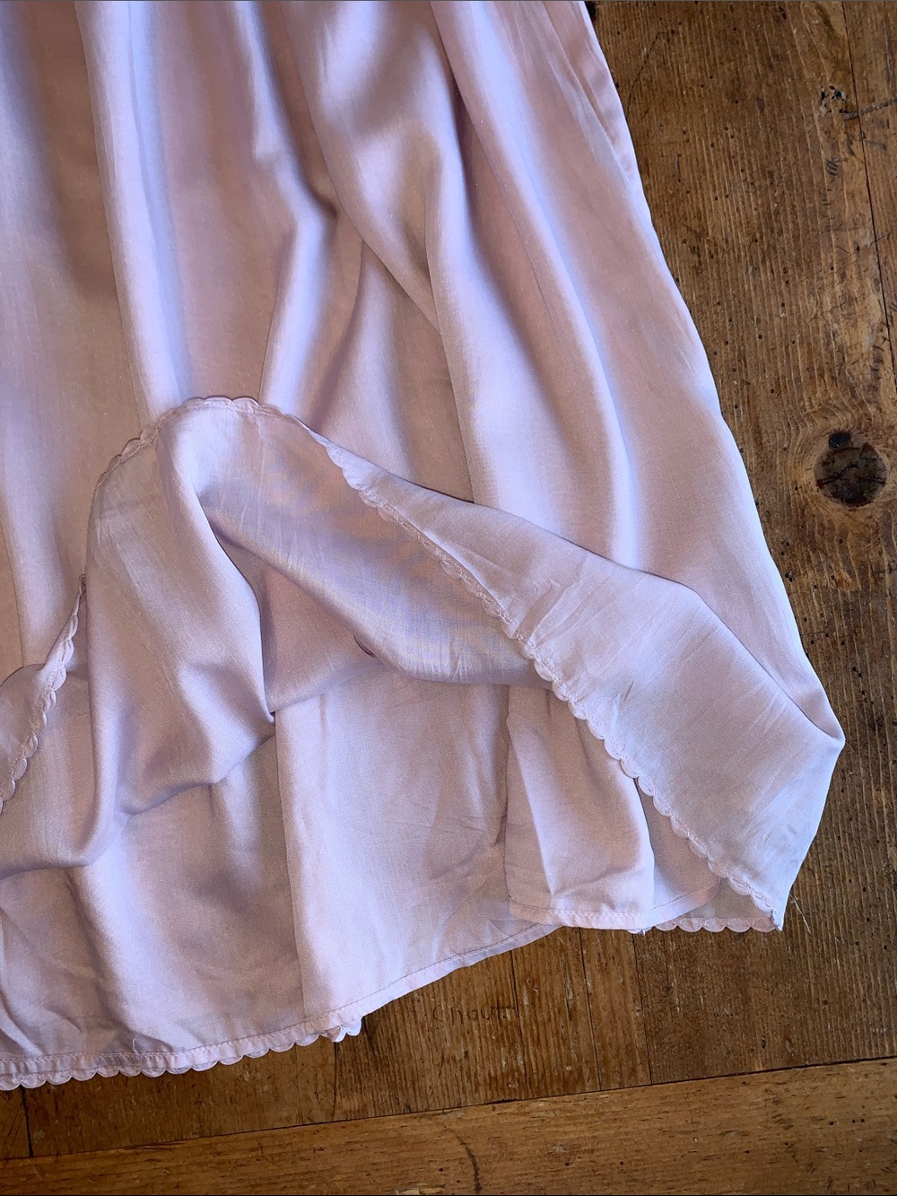 Wilfred Womens Light Lavender Smocked Ruffle Tank Dress - Picture 5 of 16